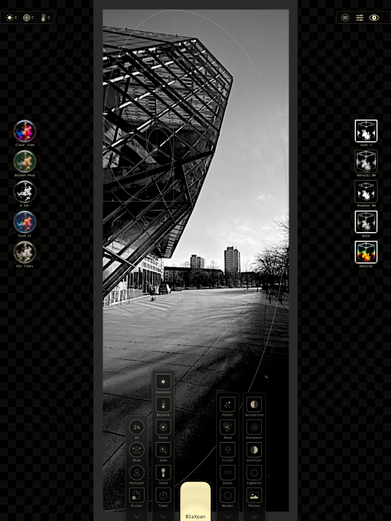 BlaXpan Workflow auf dem iPad